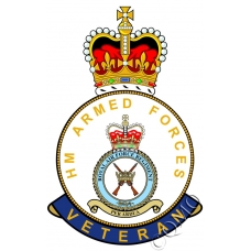 RAF Royal Air Force Regiment HM Armed Forces Veterans Sticker